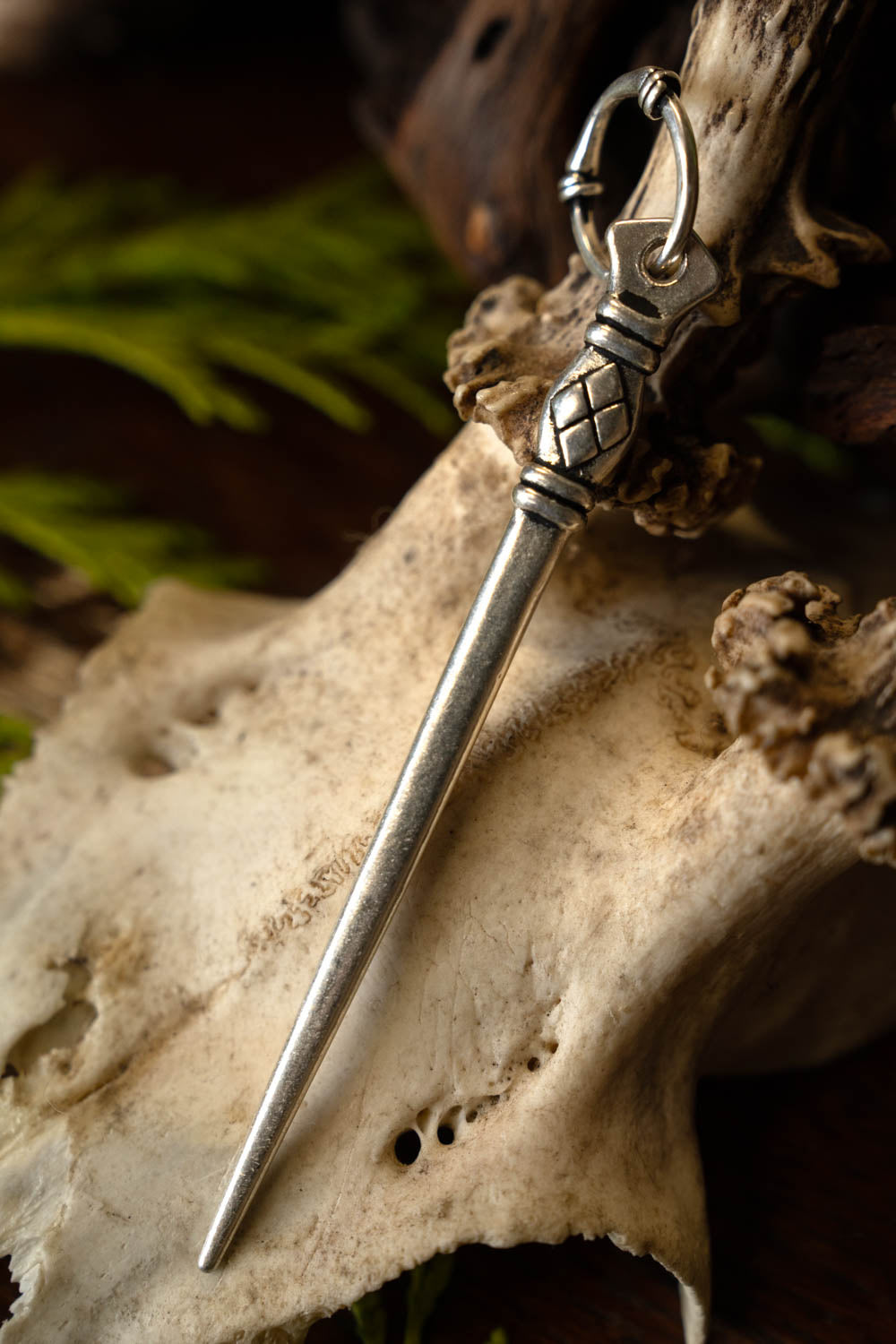 Pick Birka, silvered