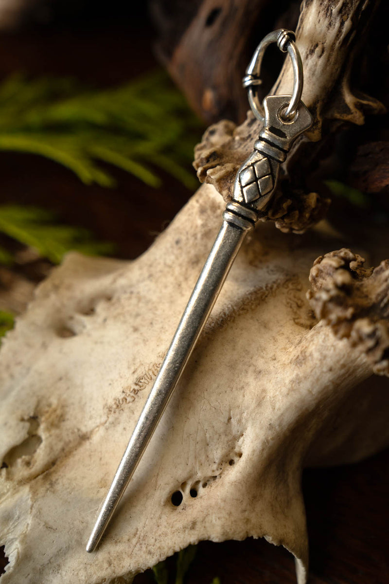 Épingle Birka, argenté