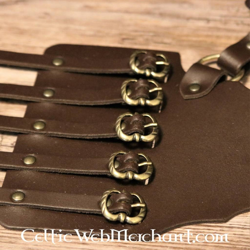 Rapier baldric, 16th-17th century, black