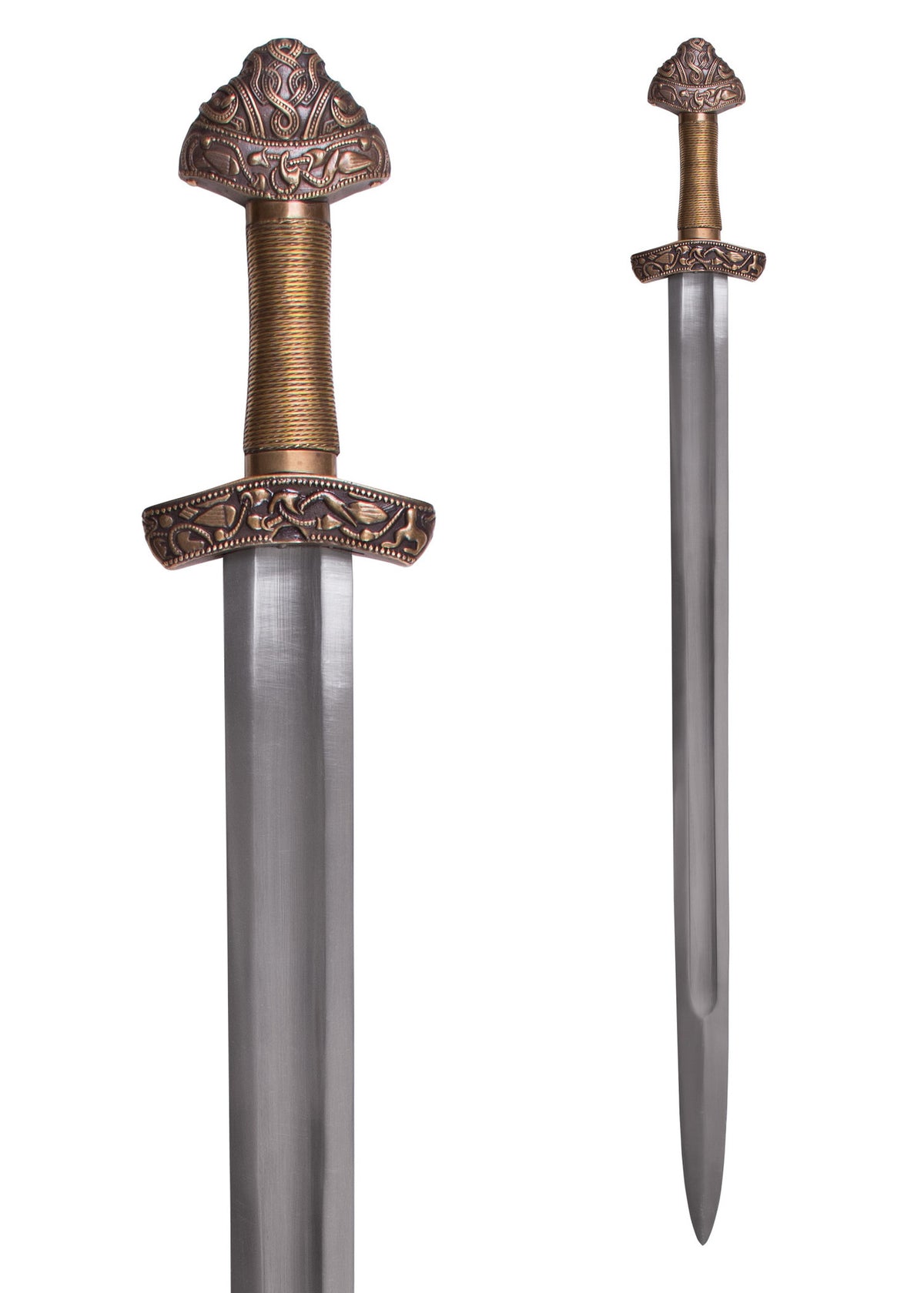 Viking sword Dybek, semi-sharp