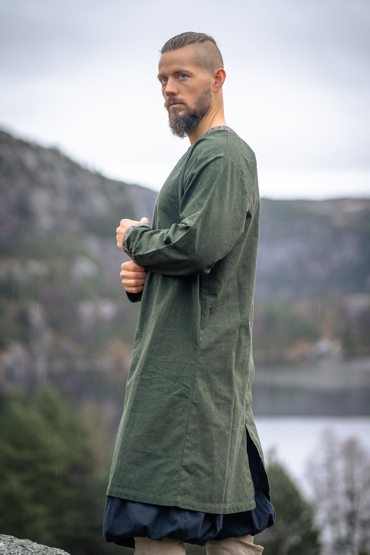 Normandy tunic Sigurd, green