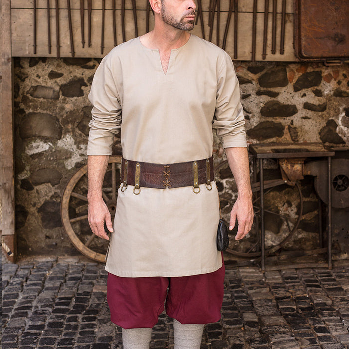 Medieval tunic Leif, natural