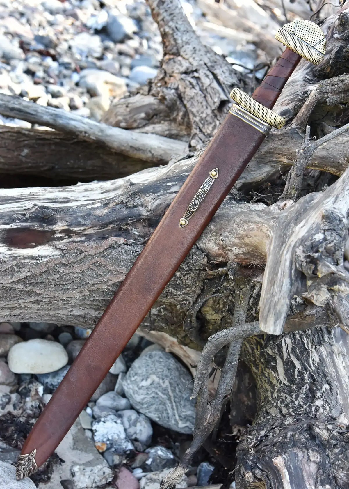 Rusvik Viking sword Petersen E1 Gnezdovo, semi-sharp