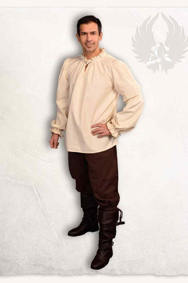 Pirate shirt Bastian, cream