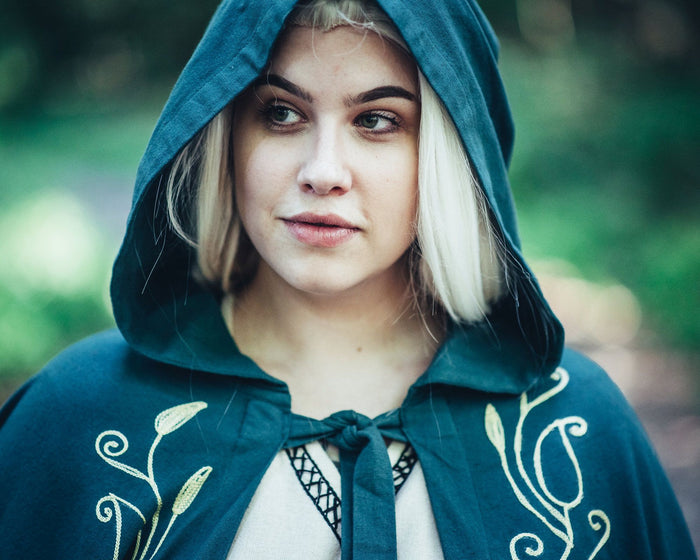 Cloak Serafina, green