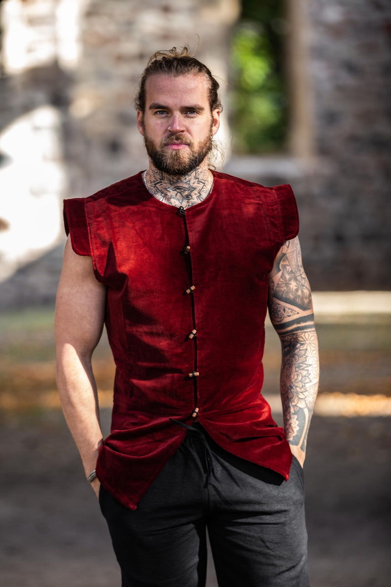 Sent 1500 tals dubbelknäppt jacka Watergeuzen, röd