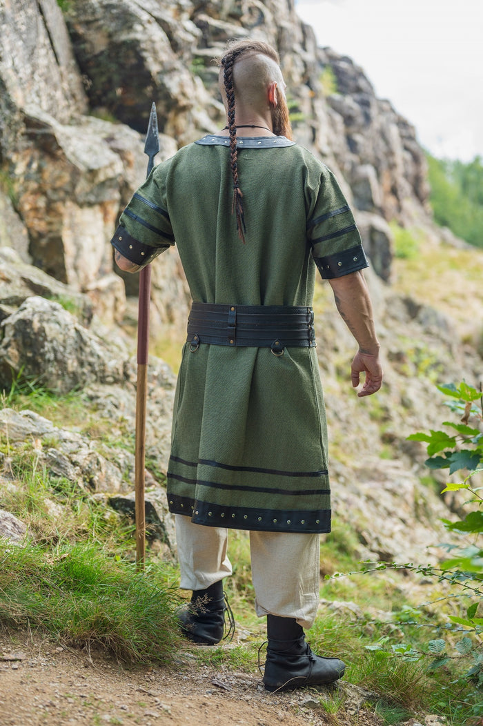 Tunic Viking jarl Rollo, green