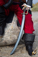 Böjd LARP sabel, 102 cm