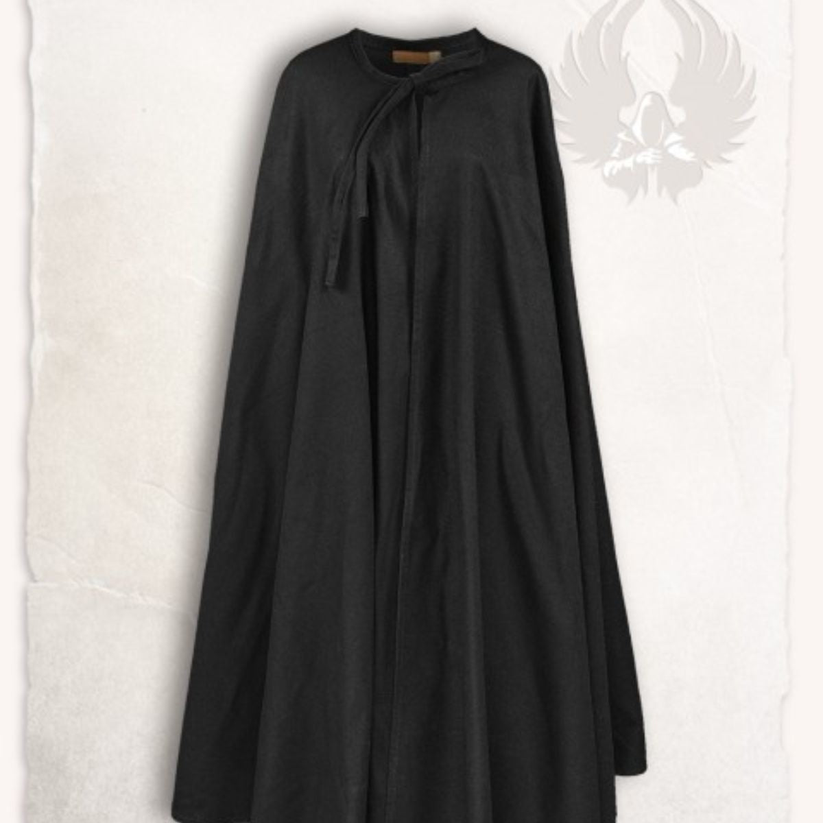 Mandilion, musketeer cloak Tilly, black