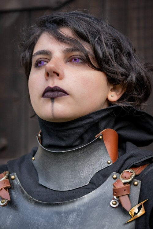 Renegade women's armour, gorget, 1 mm