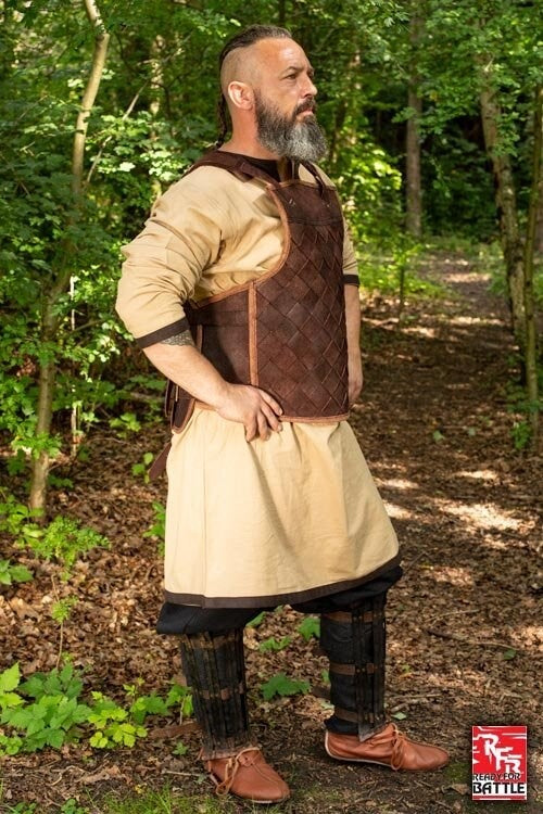 RFB Leather Viking Armour, Brown