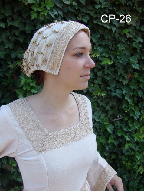 Hairnet (caul) Margaretha, velvet, white