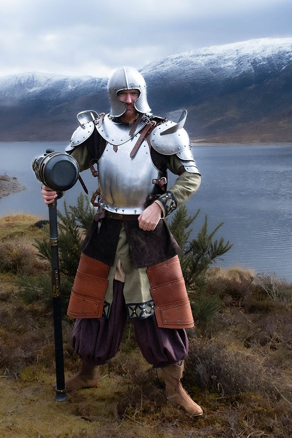 Pauldrons Warrior L, 1 mm