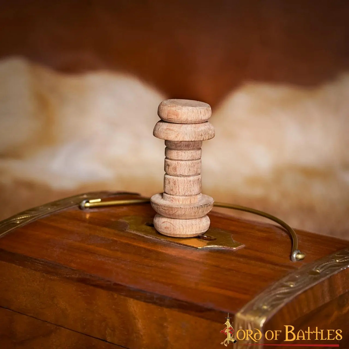 Medieval thread spool, wide
