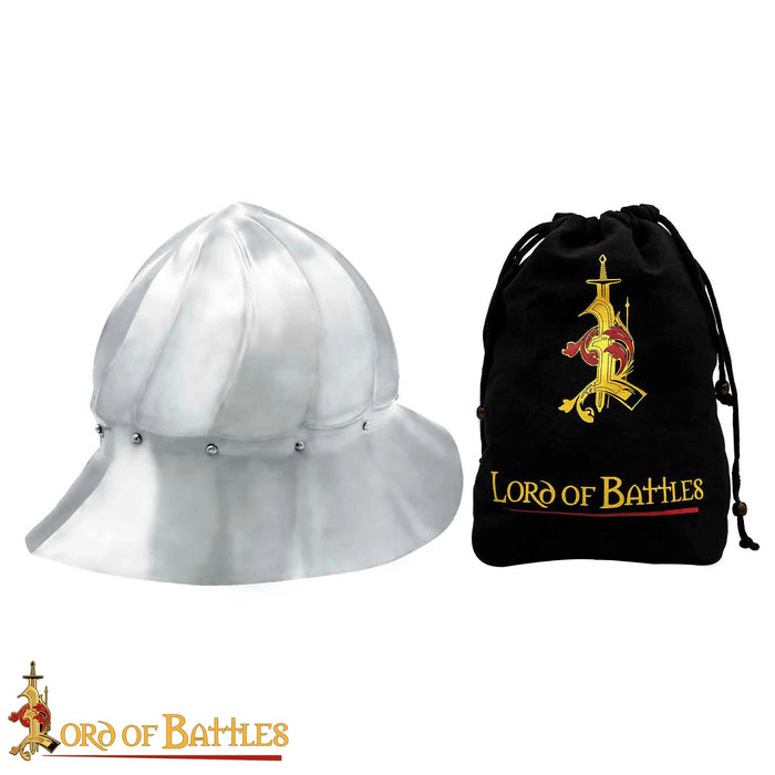 15th century Burgundian kettle hat, 1.6 mm