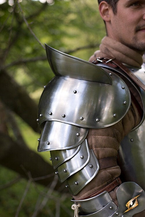 Pauldrons Warrior L, 1 mm