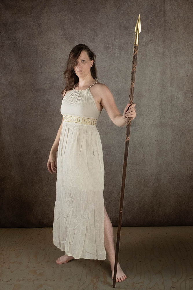 Goddess dress Circe, cream