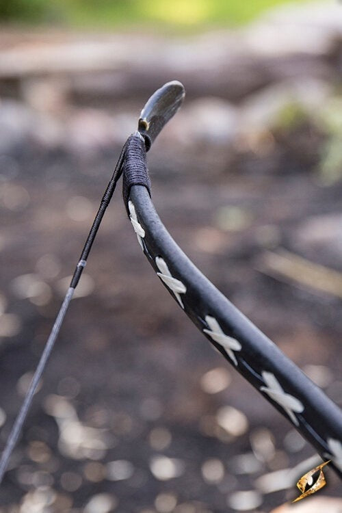 Recurve bow, black, 118 cm, 24-26 lbs