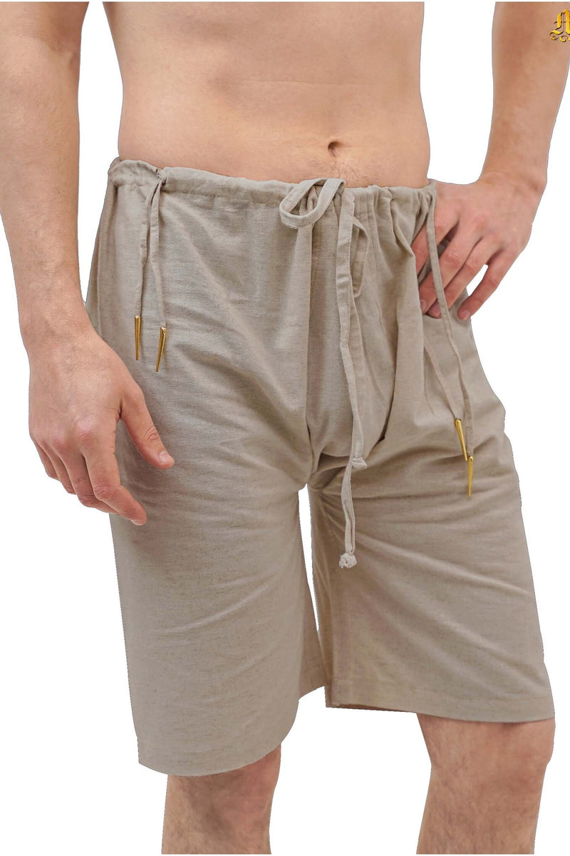 Braies medievali, lino, naturale