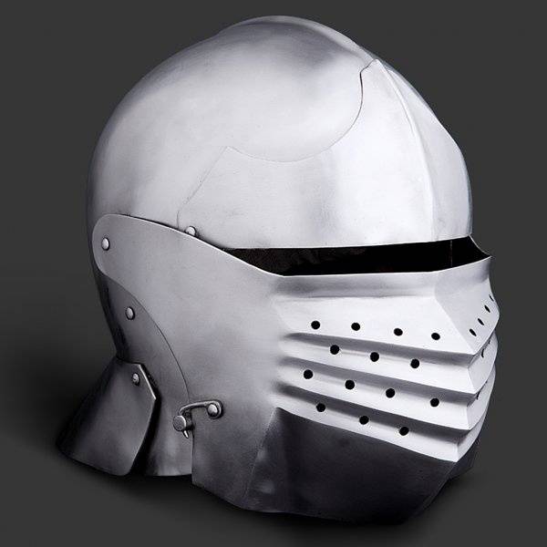 Bellows sallet Wallace collection, 2 mm (battle-ready)