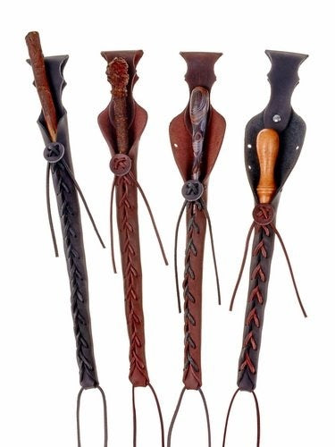 Sheath for wand, brown-black