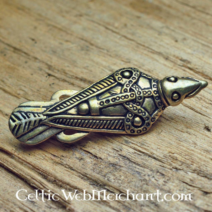Vendel Bird Fibula Uppåkra, bronze