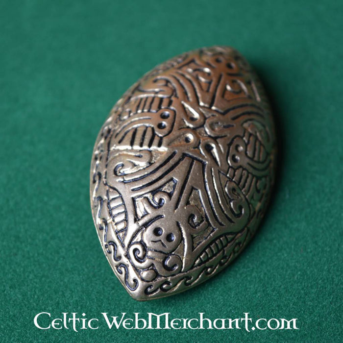 Jellinge tortoise brooch, bronze