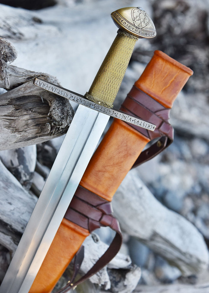 Sword of St Maurice (Vienna), 12th century, semi-sharp