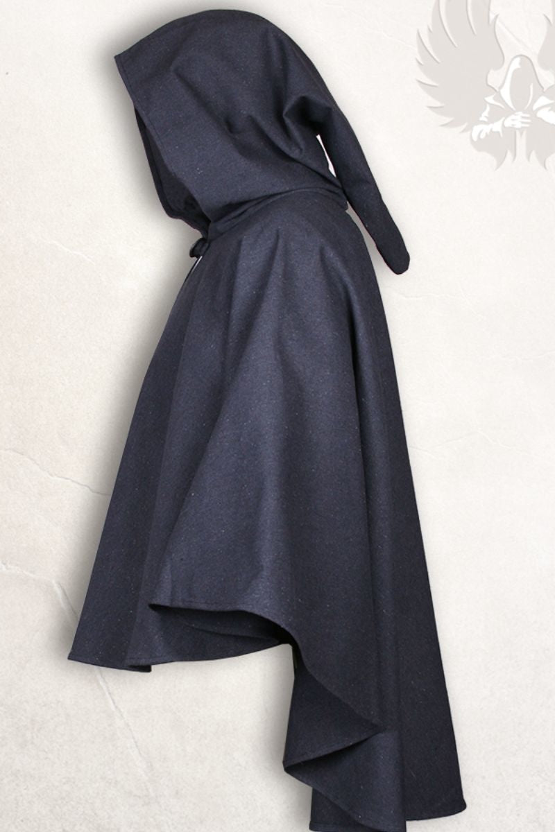 Medeltida cape Kim, svart