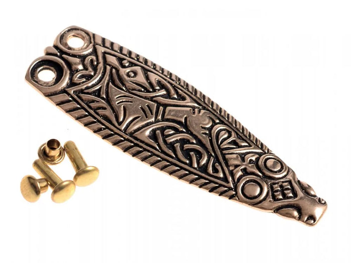 Anglo-Saxon belt end Trewhiddle