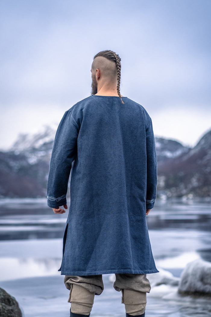 Tunic Viking jarl Hakon, blue