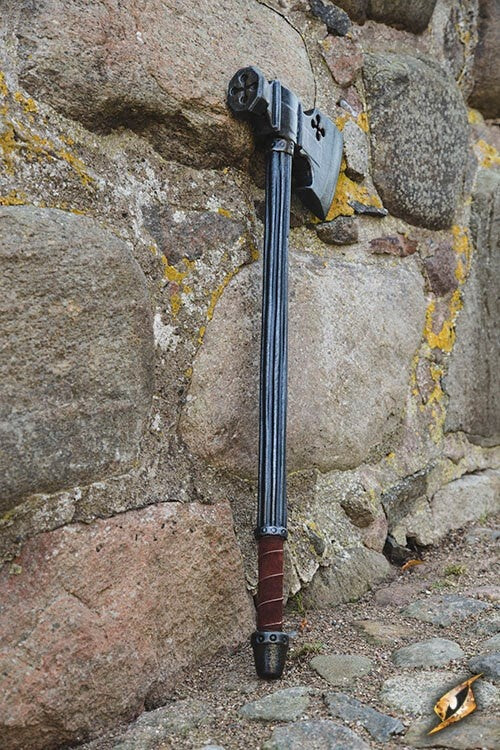 LARP axe with cross