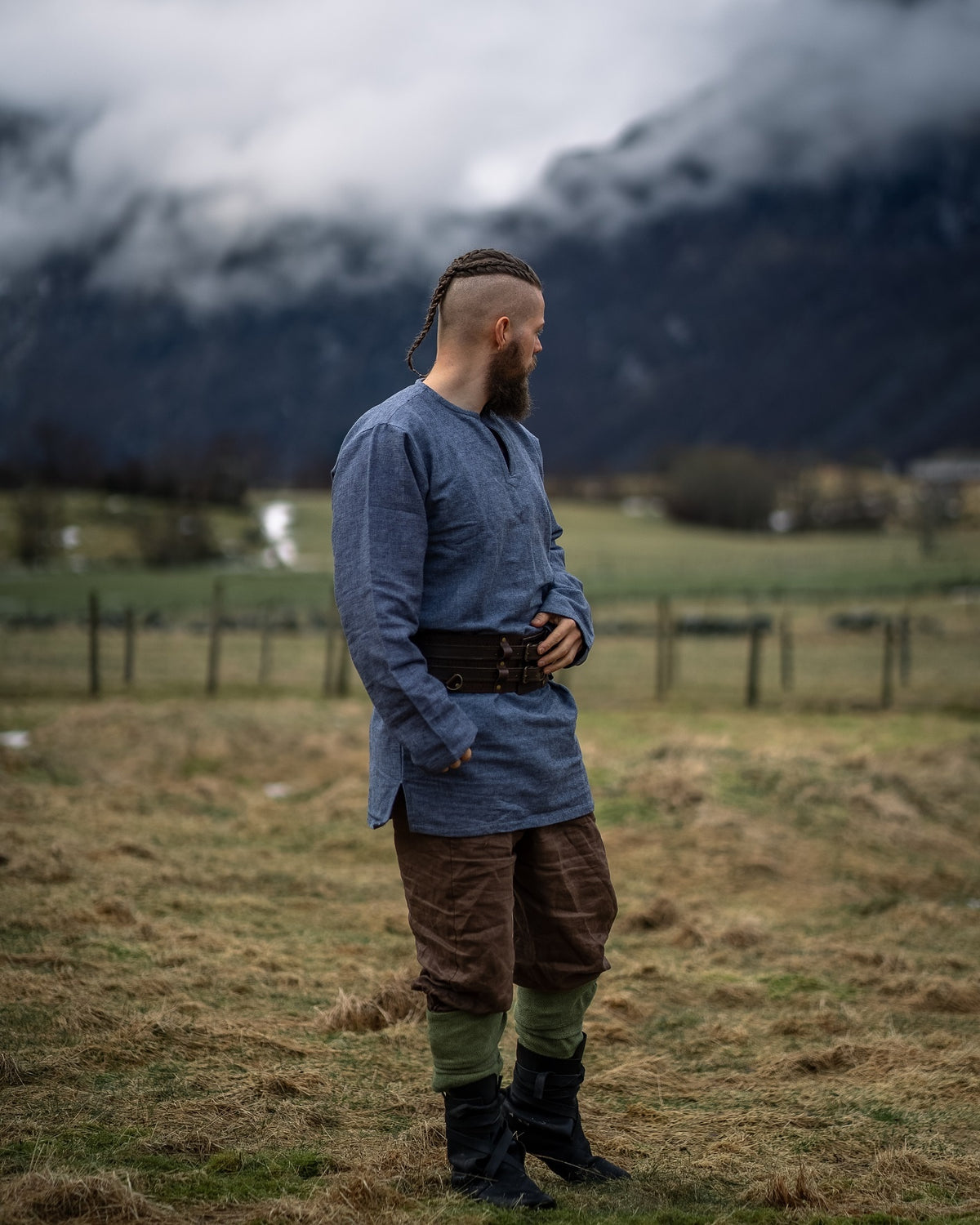 Viking tunic Torsten, blue
