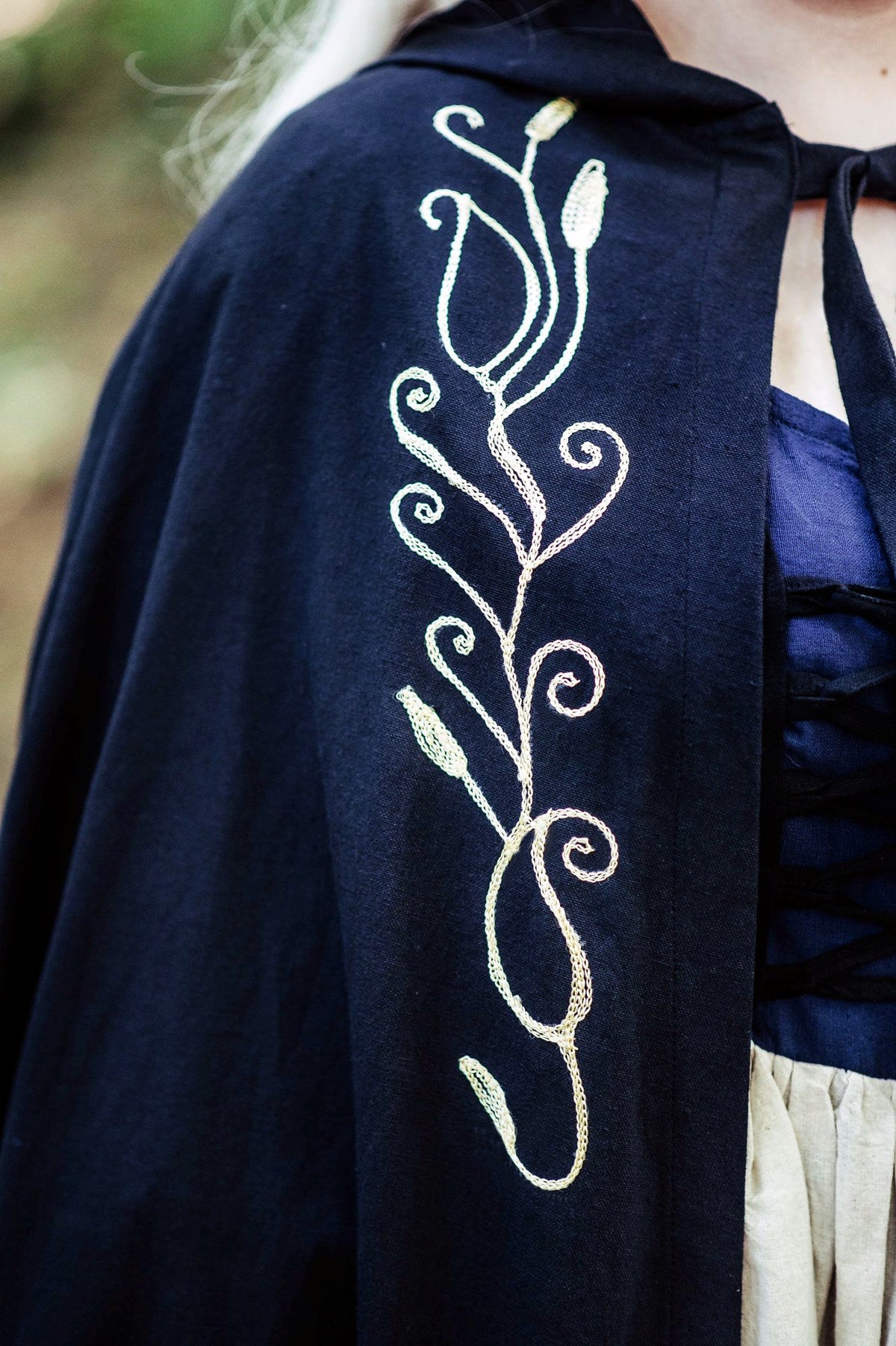 Cloak Serafina, black