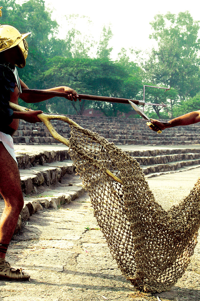 Retiarius net (rete)