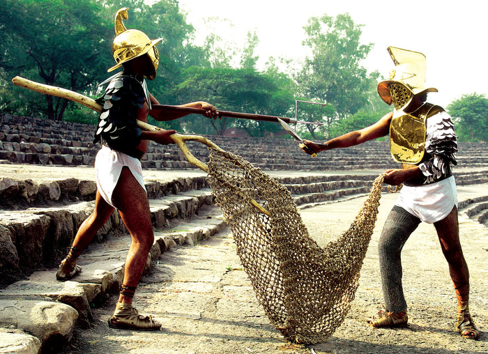 Retiarius net (rete)