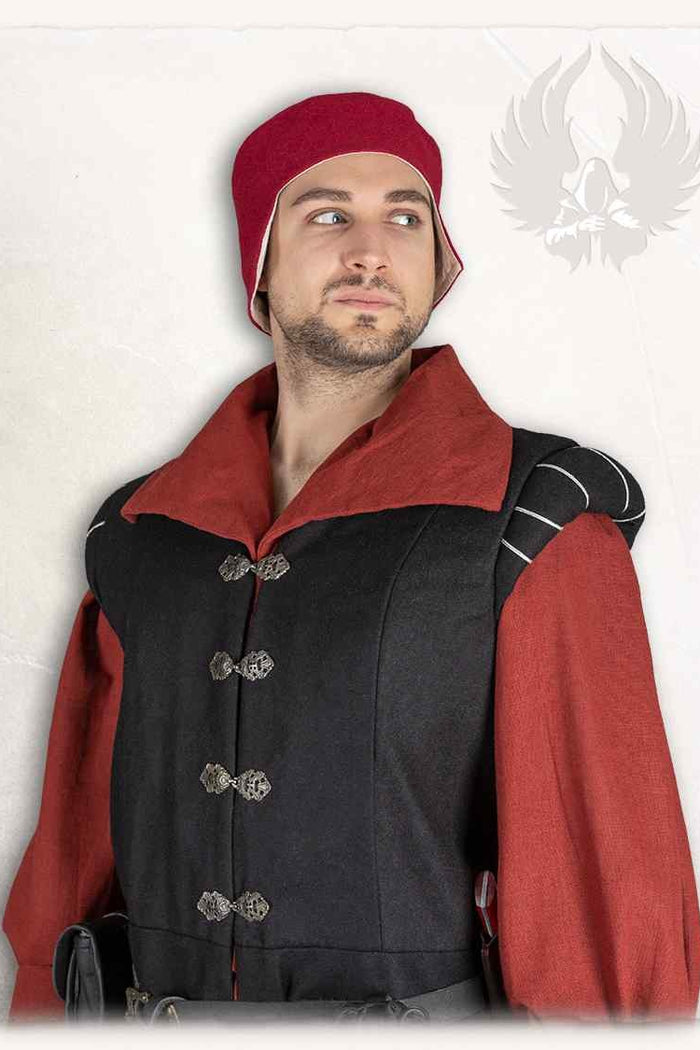 Renaissance Doublet Geoffrey, black