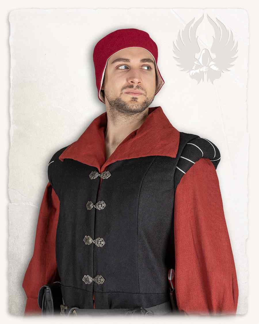 Renaissance Doublet Geoffrey, black