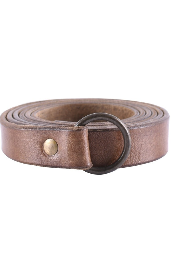 Ring belt 160 cm, brown