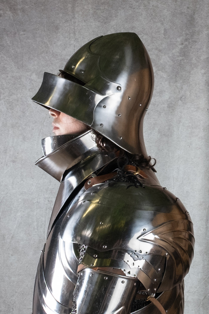 Coventry sallet, 2 mm (battle-ready)