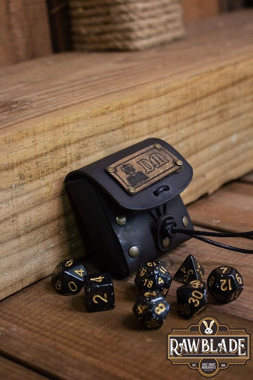 Dice bag with dice set, Dungeon Master