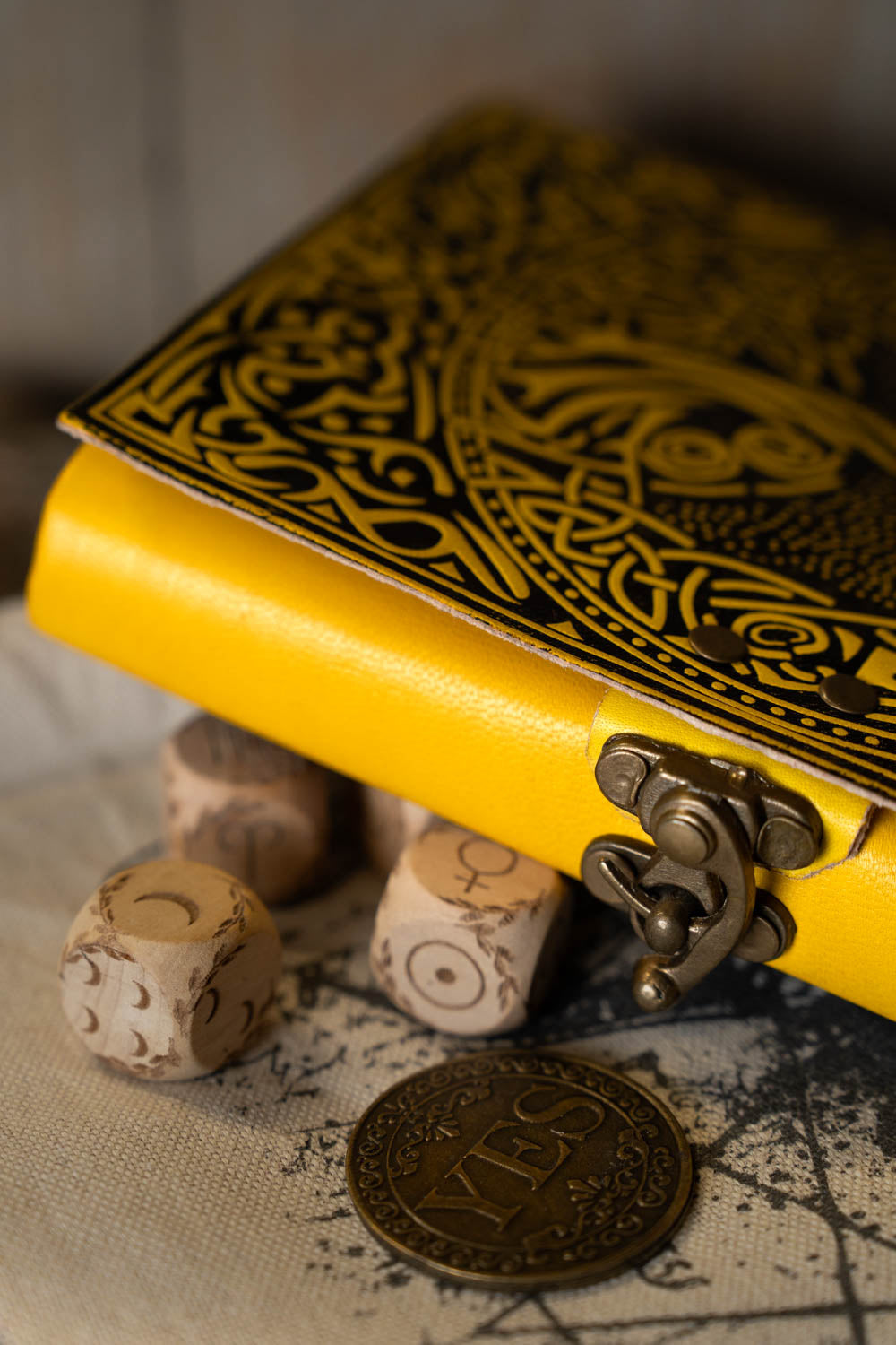 Leather book Celtic tree of life