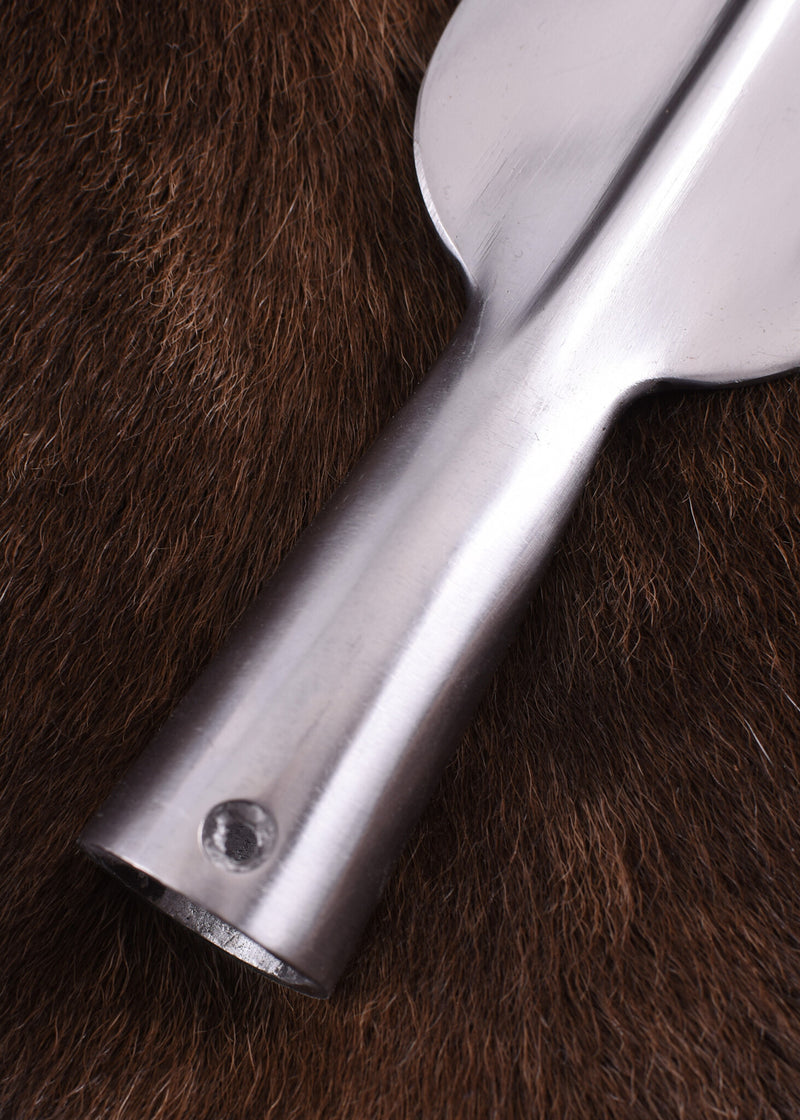 Punta de lanza y contera Griega dory, semi-afilada