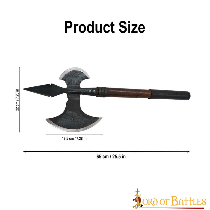Battle axe Henry, 16th century, semi-sharp
