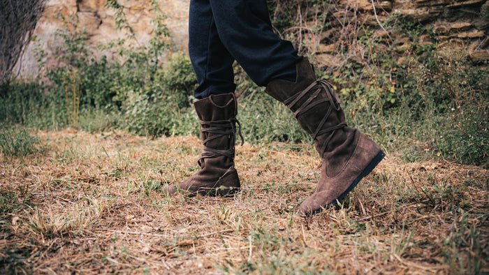 Suede boots Rolf, brown