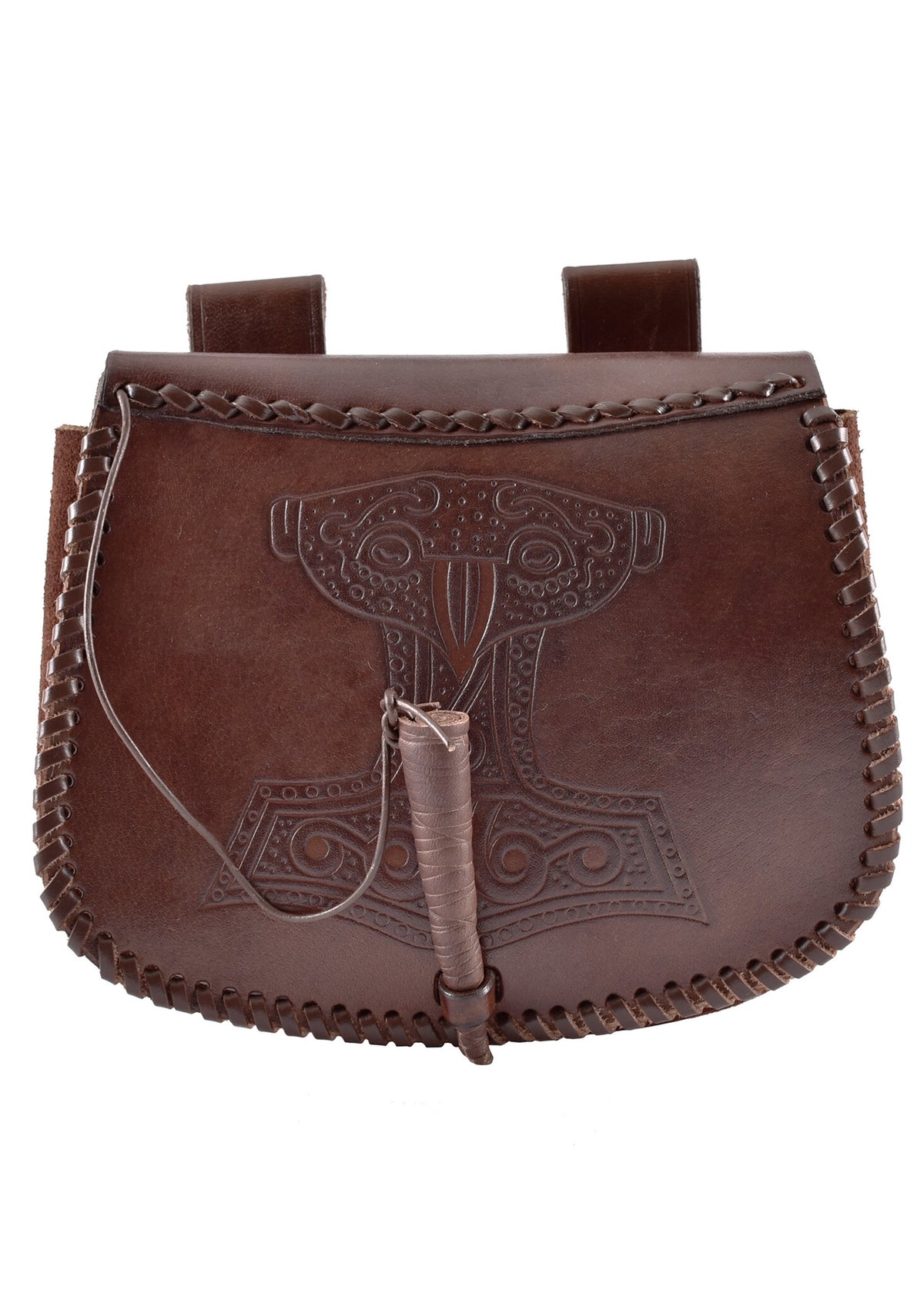 Leather Thor's Hammer Bag