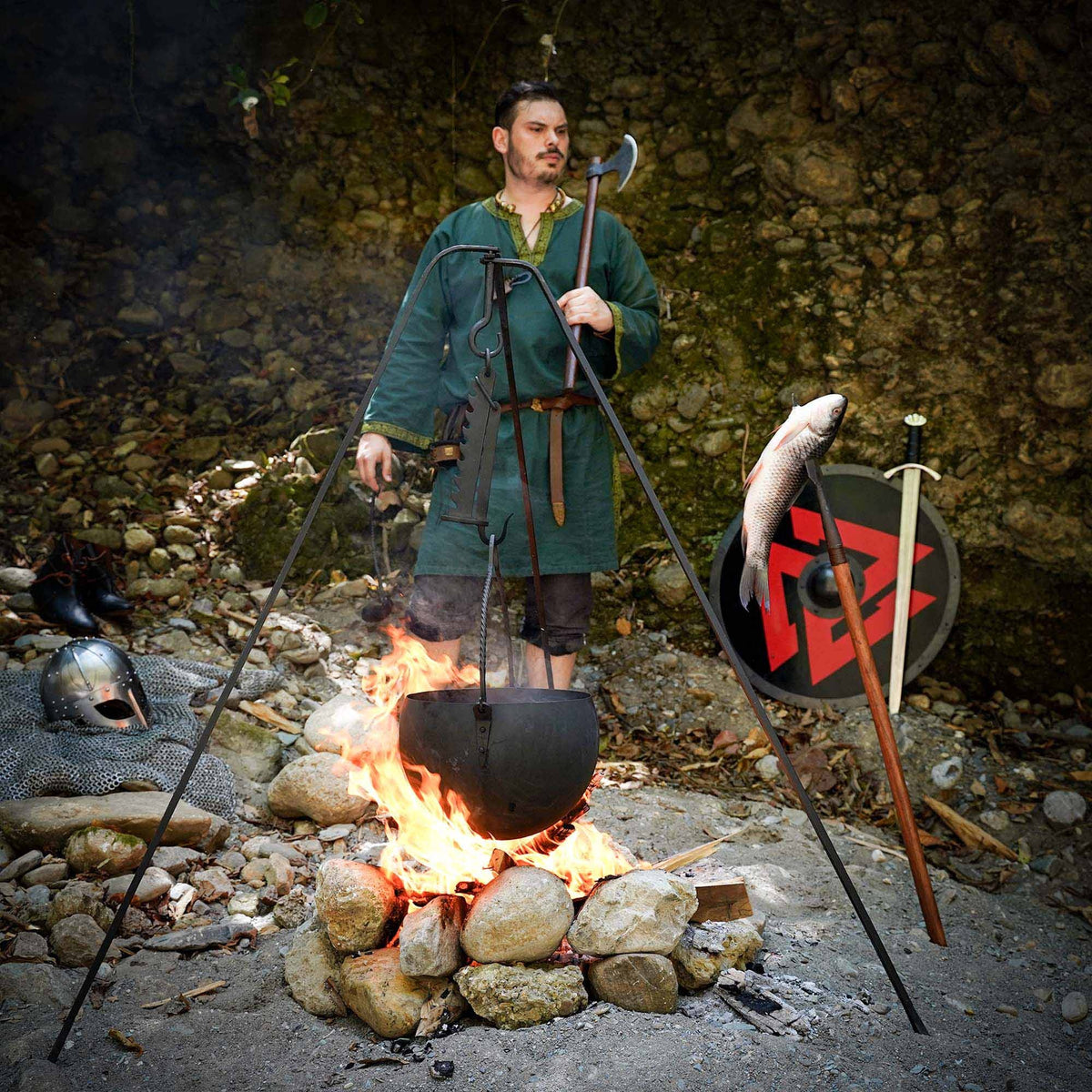 Medieval Cauldron Maciejowski Bible