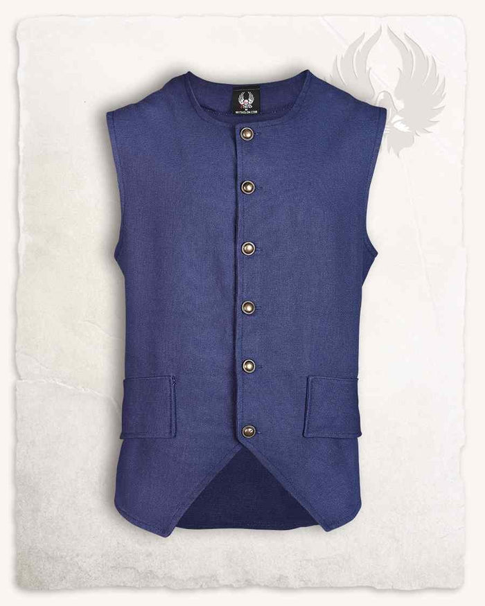 Early waistcoat Fletcher, ca. 1660-1730, blue