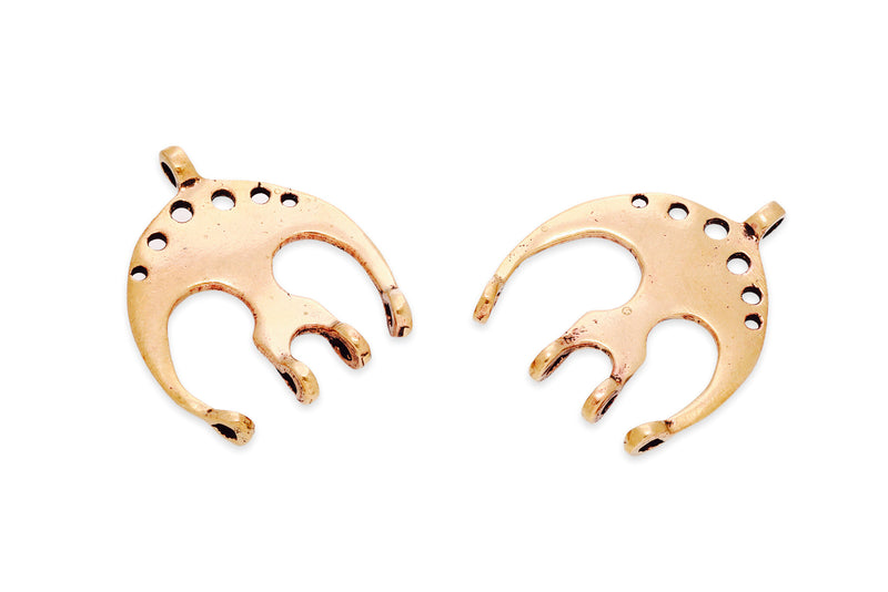 Séparateurs de chaîne vikings, lot de 2, en bronze