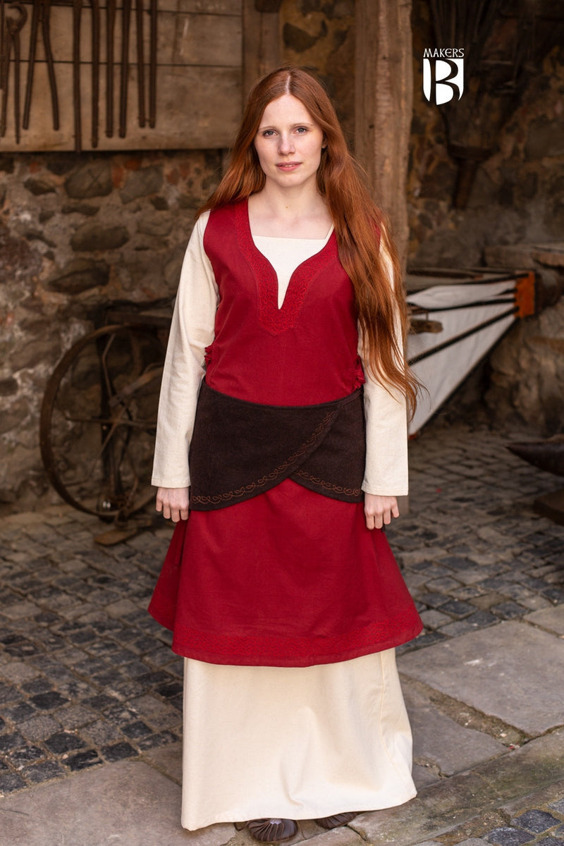 Ceinture Ketra, brun, mélange de laine